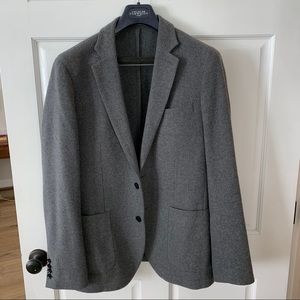 Charles Tyrwhitt Light Grey Slim Fit Blazer - 40L